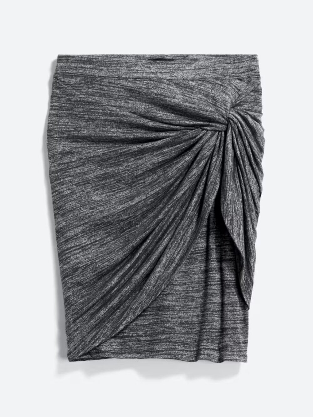 [Goldray] Esmee Knit Midi Wrap Skirt